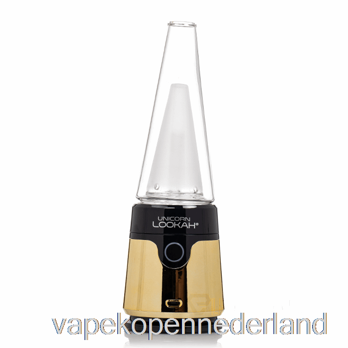 Vape Nederland Lookah Eenhoorn Koninklijk Goud
